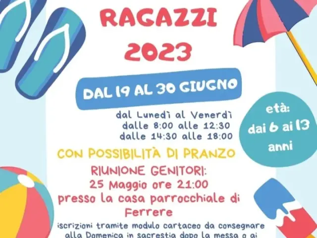 Estate Ragazzi 2023