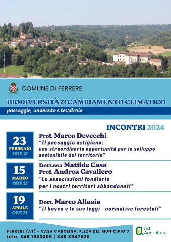 Ferrere | Biodiversità e cambiamento climatico