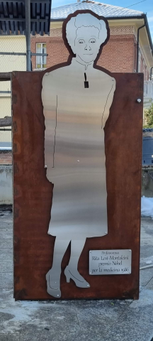 Monument to Rita Levi-Montalcini